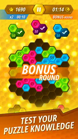 Game screenshot Hexbee Puzzle - Win Real Cash hack
