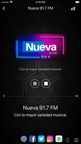 Game screenshot Nueva 91.7 FM apk