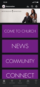 Restoration Ministries screenshot #1 for iPhone