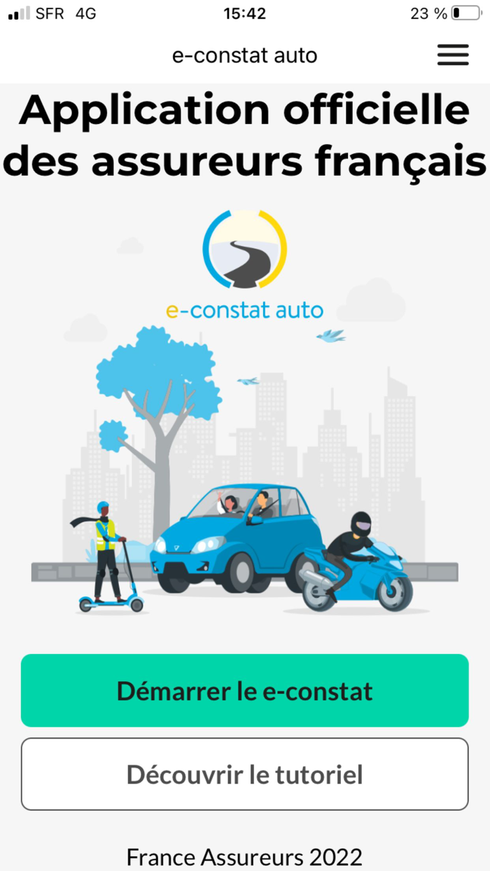 e-constat auto