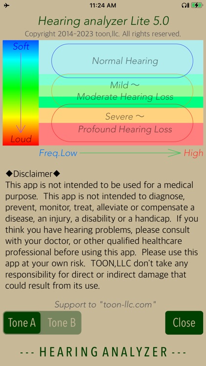 Hearing Analyzer Lite screenshot-5