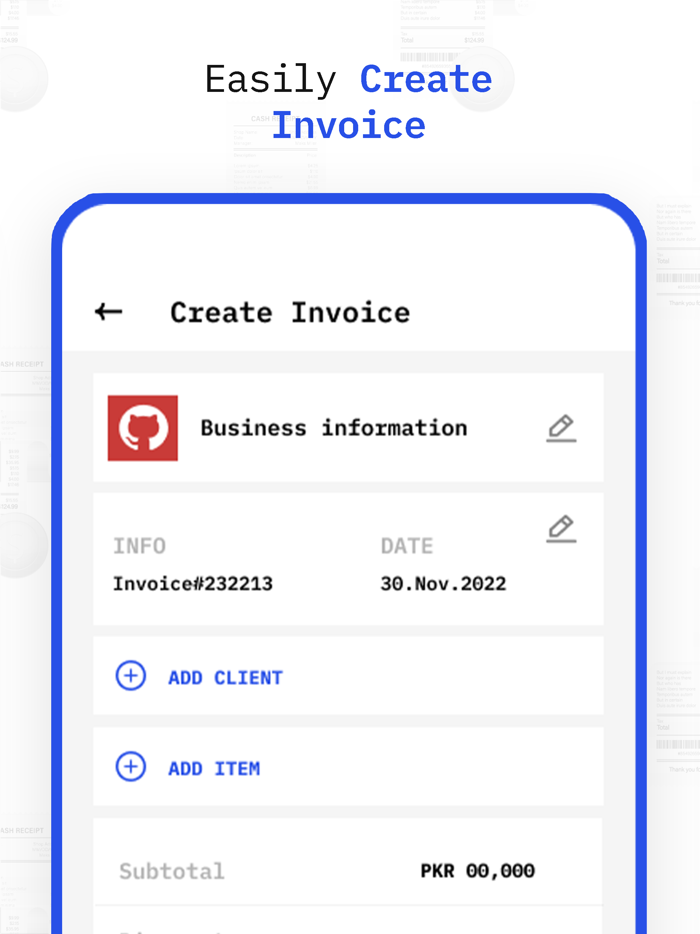 Easy Invoice Generator