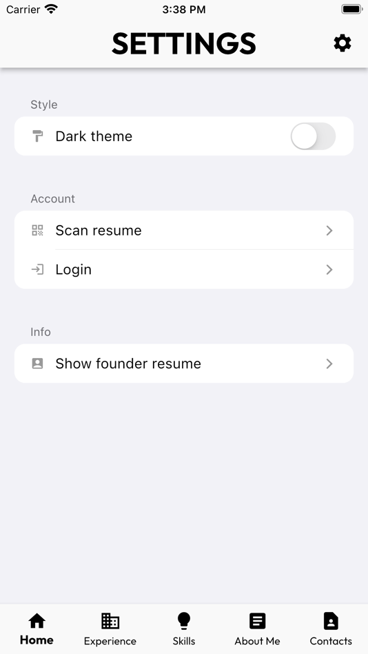 #6. Resume Me (iOS) 由: PASQUALE DE LUCIA