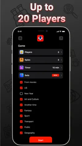 Game screenshot Spy - board card party game hack