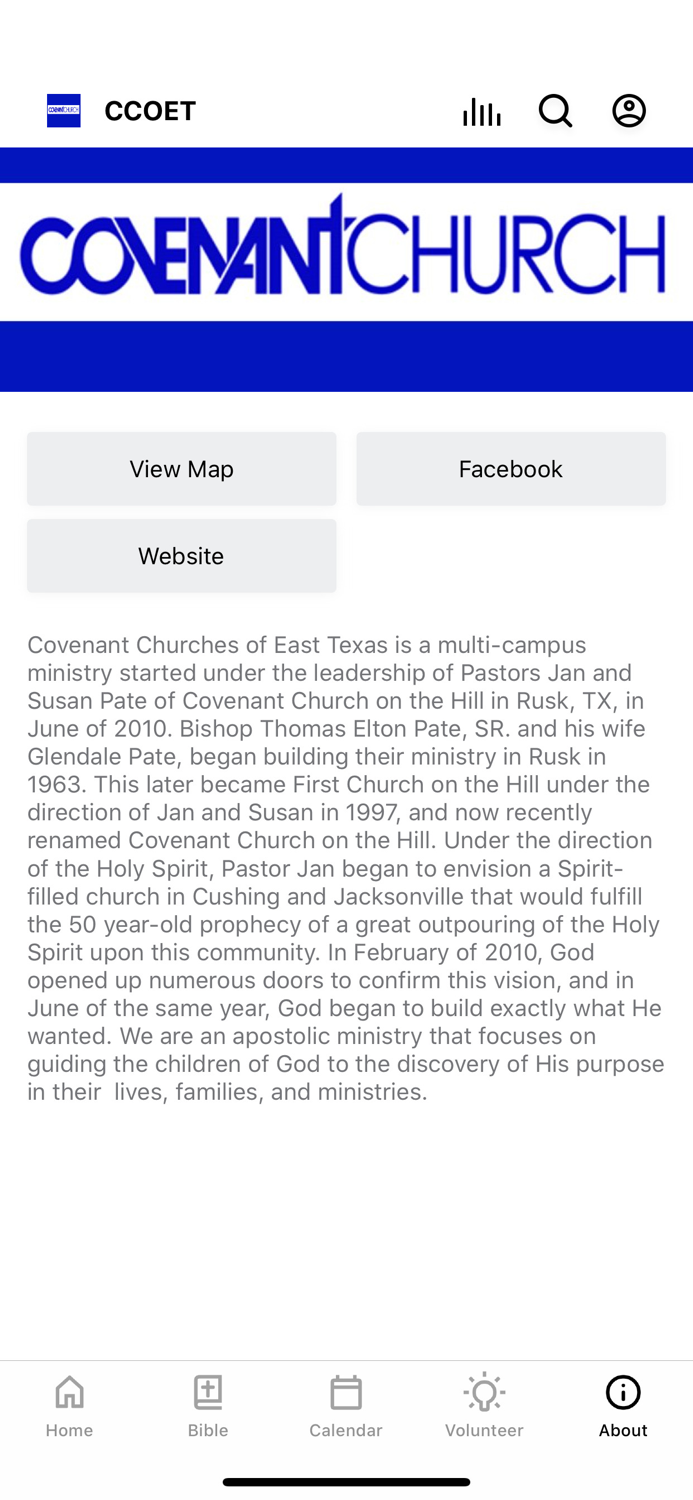Covenant Church of East Texas