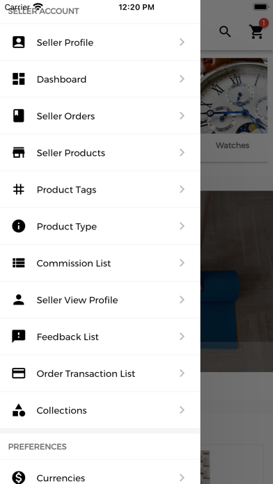 Fashionista Marketplace Screenshot