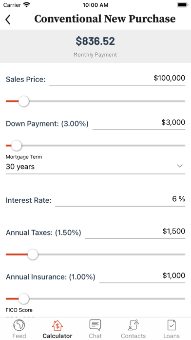 Launch CU Mortgage Screenshot