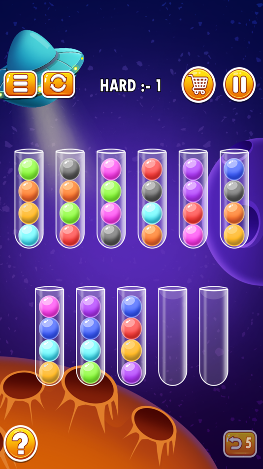 #4. Ball Sort Master Puzzle (iOS) By: Pravinkumar Parmar