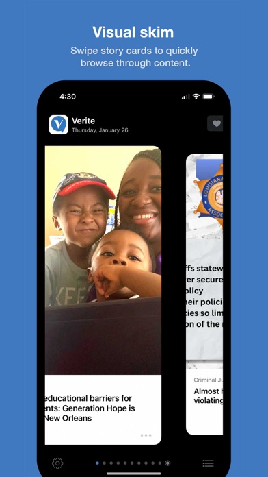 Verite News Screenshot