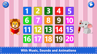 Counting and Learning Numbers Screenshot