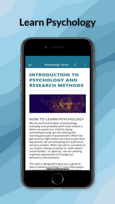 Psychology Terms and Concepts Screenshot