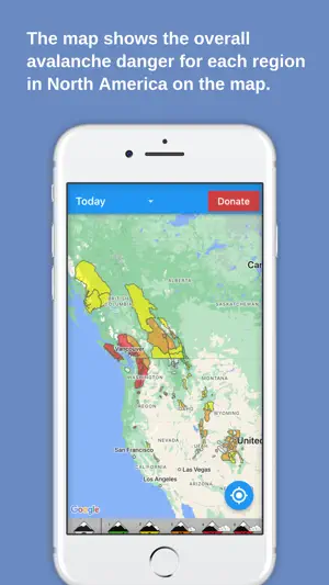 Avalanche Forecasts screenshot 1