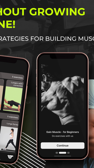 Gain Muscle - for Beginners Screenshot
