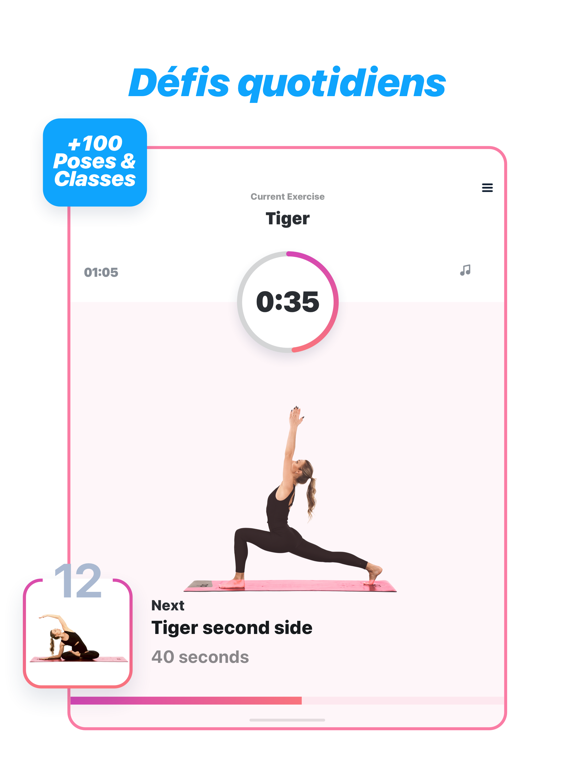 Screenshot #5 pour Yoga – postures et classes