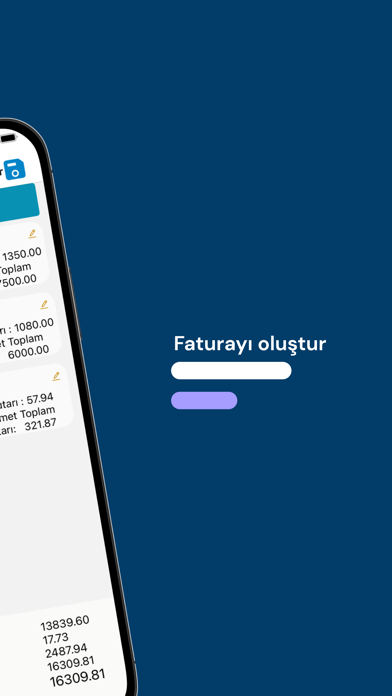 Birinci E-Arşiv Fatura Screenshot