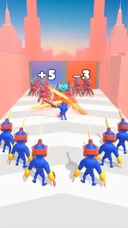 Game screenshot Chainsaw Man Run and Merge apk