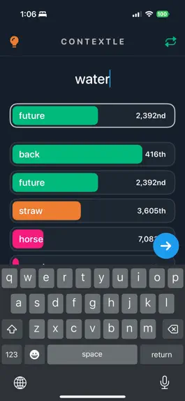 Game screenshot Contextle - Guess the Word apk