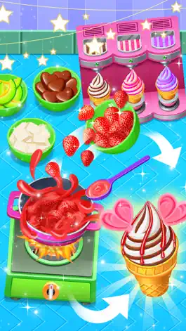 Game screenshot Ice Cream Make Shop mod apk