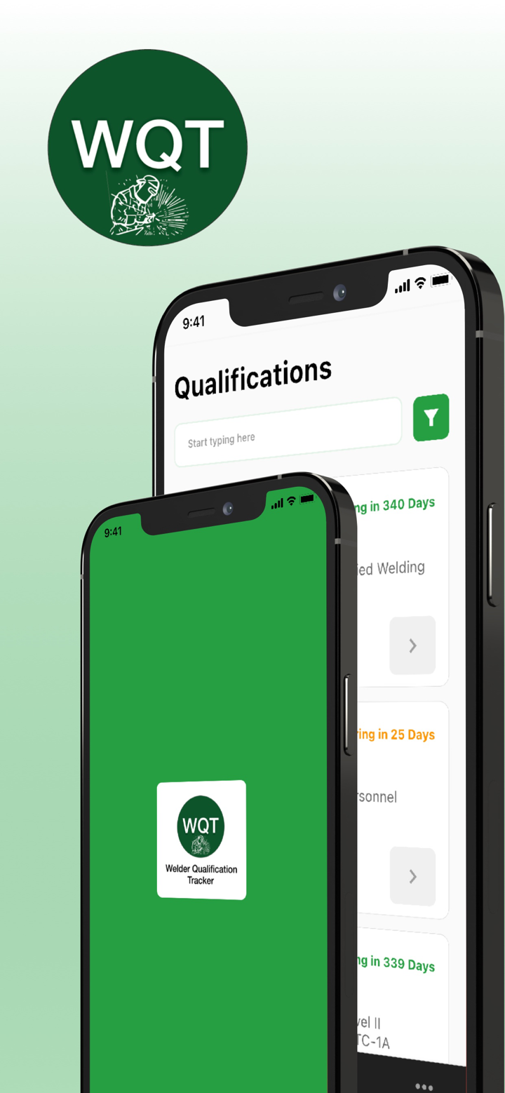 Welder Qualification Tracker screenshot 1