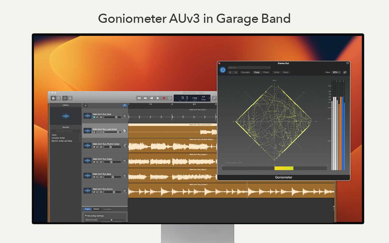 Goniometer for Logic Pro