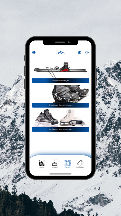 Spring Mountain App Screenshot
