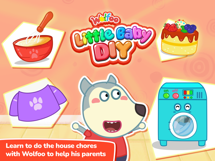 Wolfoo Learns Little Baby DIY