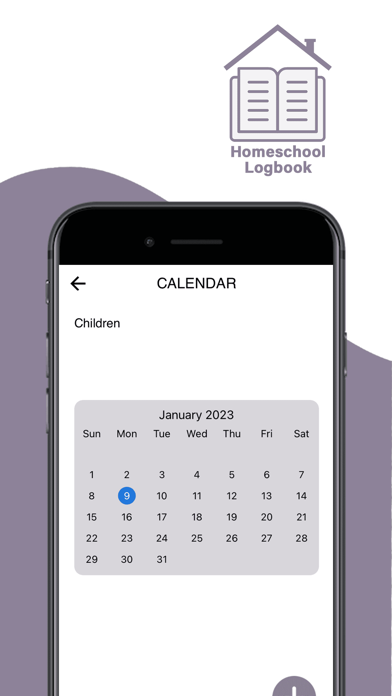 Homeschool Logbook Screenshot