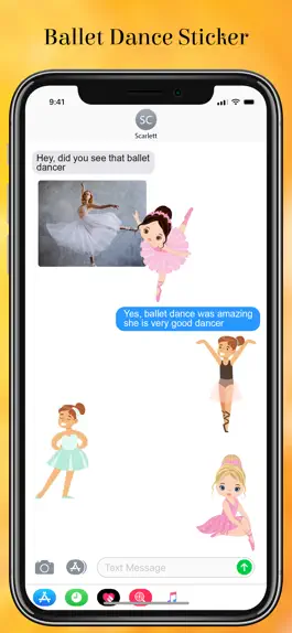 Game screenshot Dance Ballet Sticker Pack hack