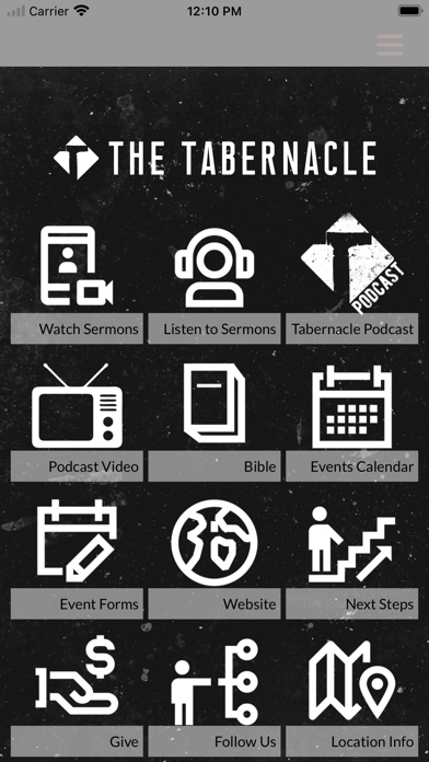 The Tabernacle App Screenshot