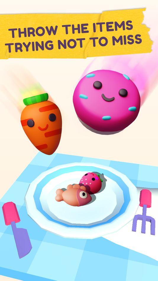 #1. Throw it! Cute Aim and Toss (iOS) 由: TapLab