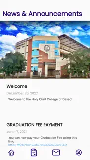 holy child college of davao iphone screenshot 4