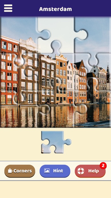 Amsterdam Sightseeing Puzzle Screenshot