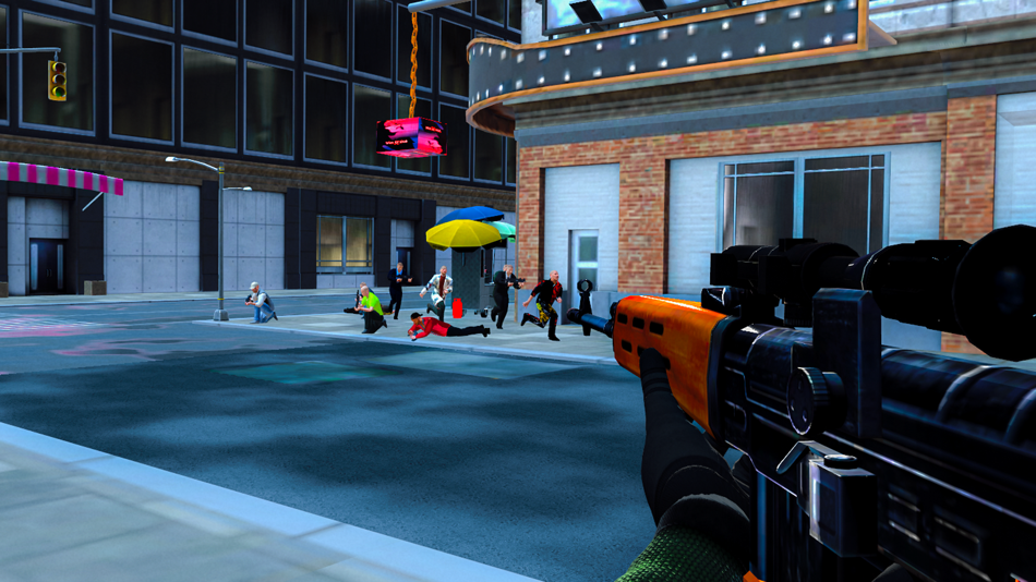 #5. Sniper Agent Dark (iOS) 由: PANGO GAMES MOBIL UYGULAMA VE OYUN GELISTIRME TICARET ANONIM SIRKETI