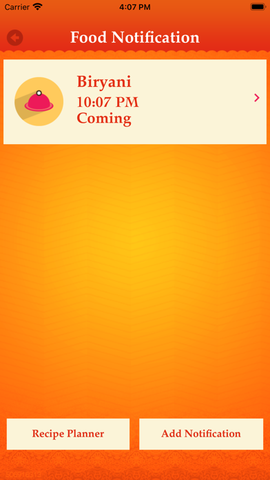 Indian Recipes Delicious Food Screenshot