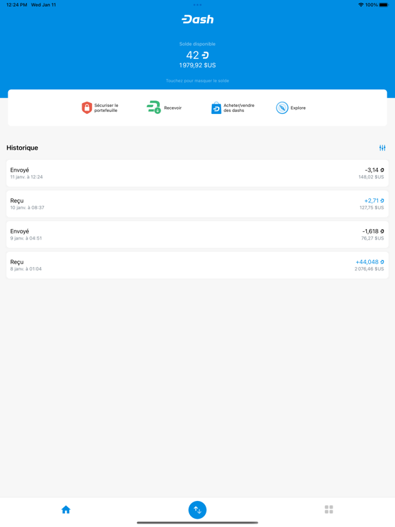 Screenshot #4 pour Dash Wallet