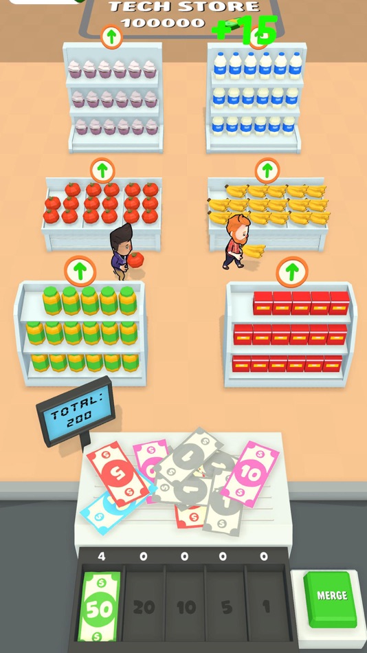 #3. Cashier Idle (iOS) 由: Core Game Studio