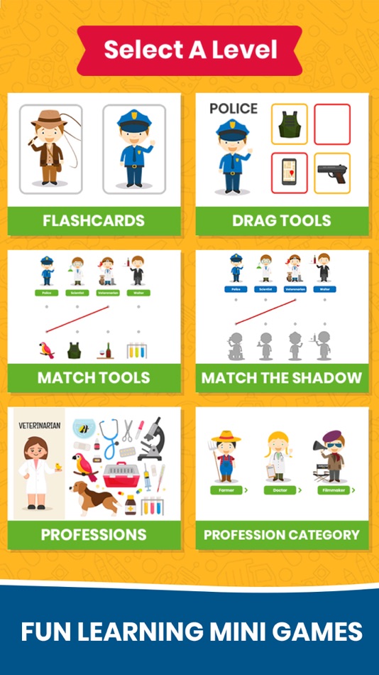 #1. Kids Occupations & Professions (iOS) By: Pooja Mehta