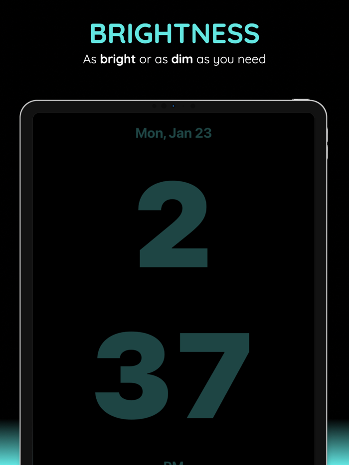 Bed Time  Large Clock