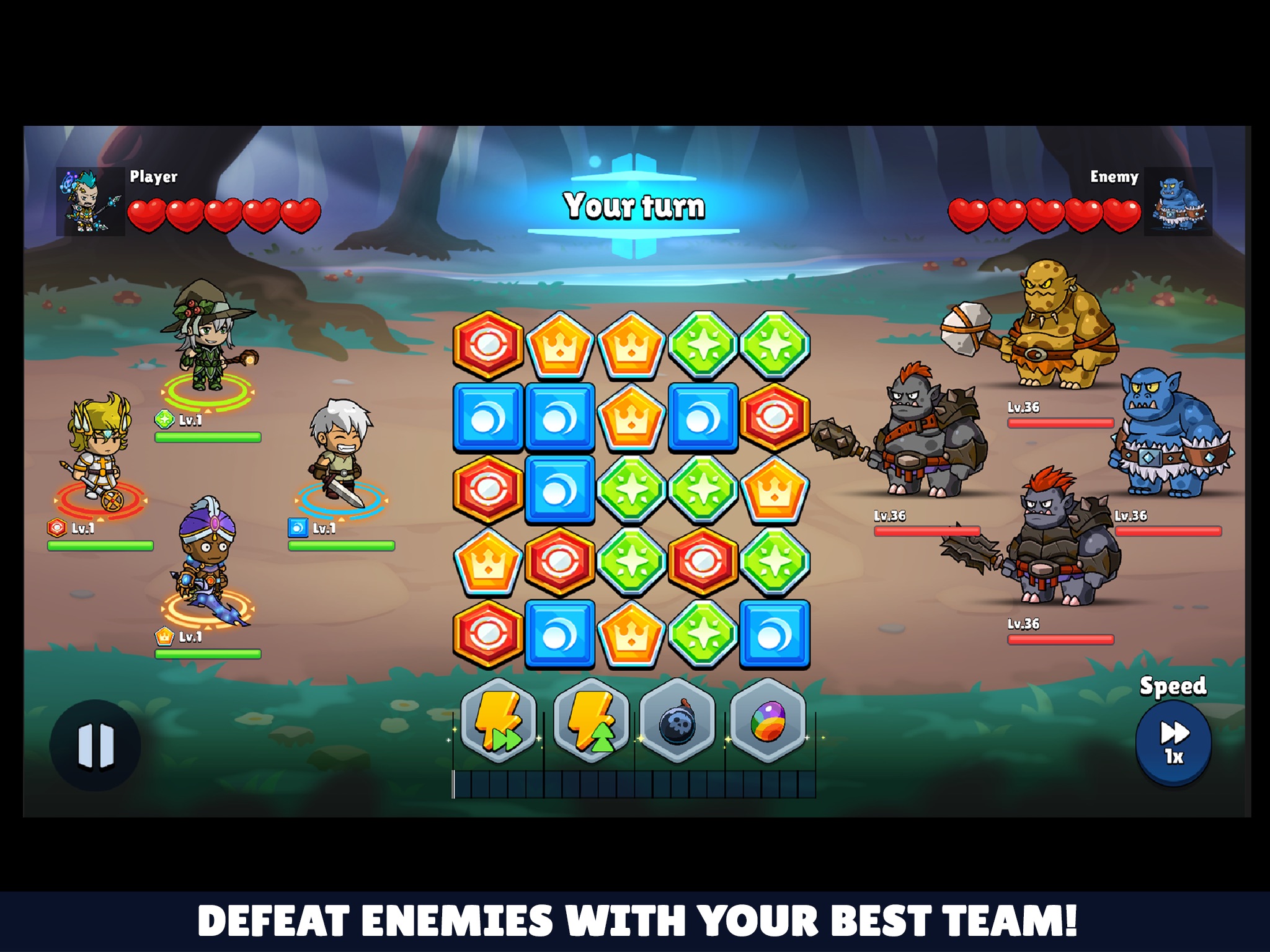 Rise of Knights - Match 3 screenshot 3