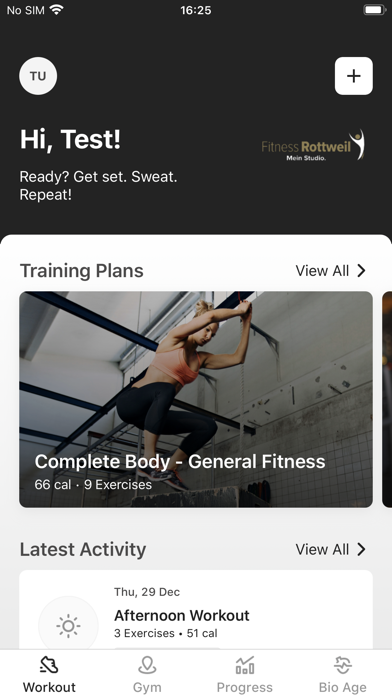 Fitness Rottweil Screenshot