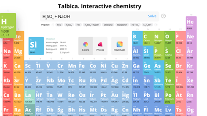 Talbica 3: Periodic Table Screenshot