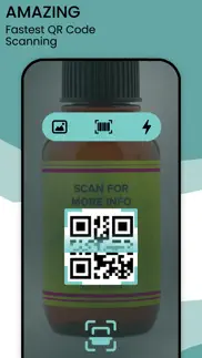 qr code reader : scanner app · iphone screenshot 1