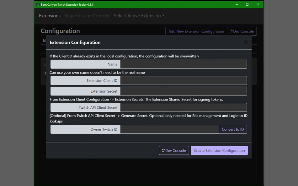 #1. BarryCarlyon Extension Tools (macOS) بواسطة: Barry Carlyon