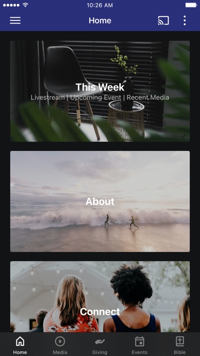 Screenshot 1 of Washington Baptist Church NJ App