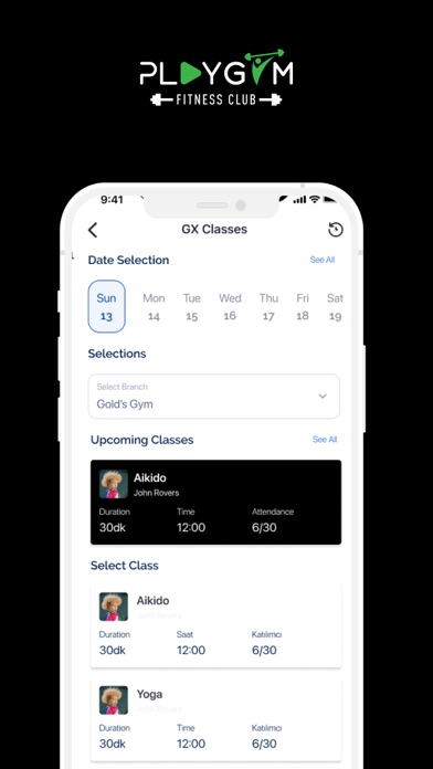 PlayGym Screenshot