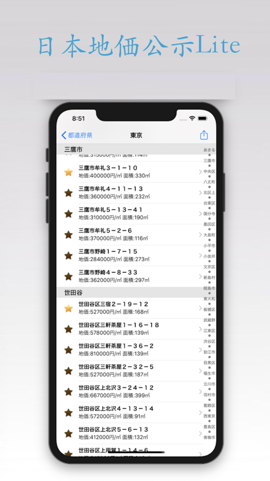 #5. 日本地価公示 Lite (iOS) 由: Li Guo