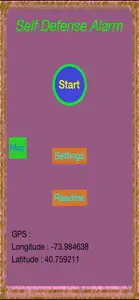 Self Defense Alarm Lite screenshot #3 for iPhone