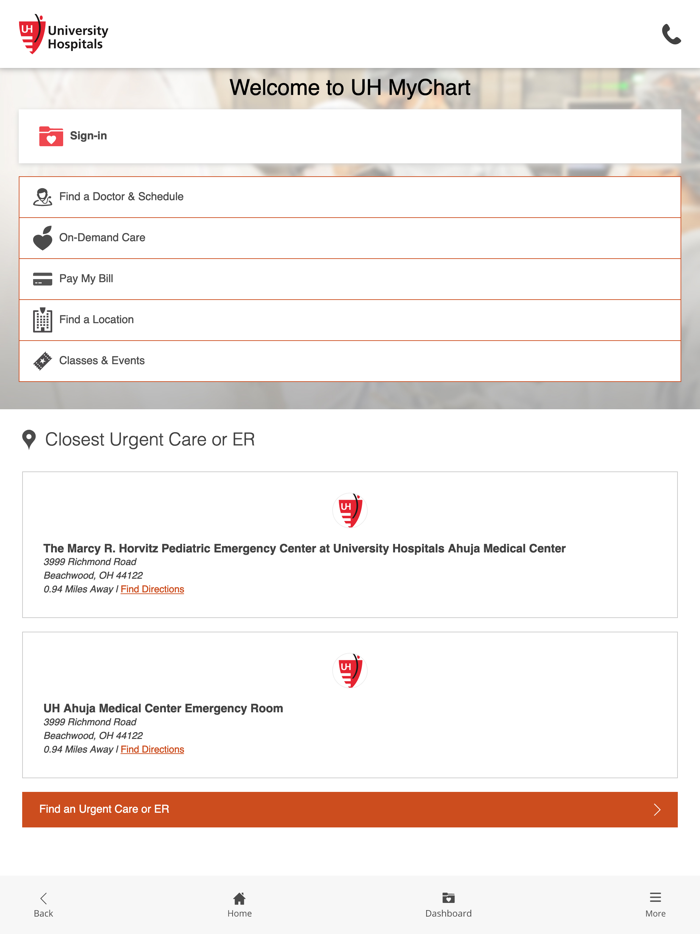 UH MyChart