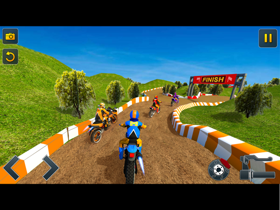 Crazy Trial Bike Racing Games iPad screenshot