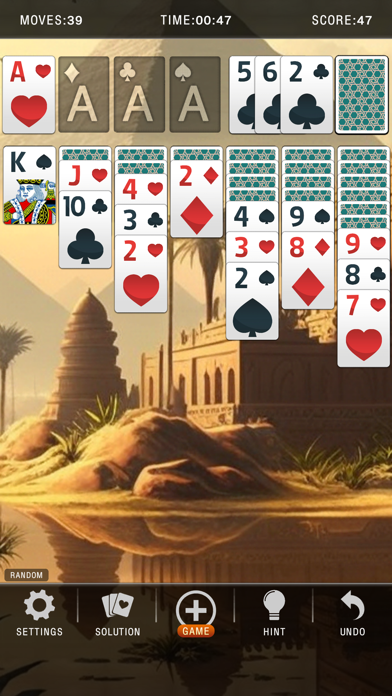 Pharaoh cards: Ancient Egypt! Screenshot